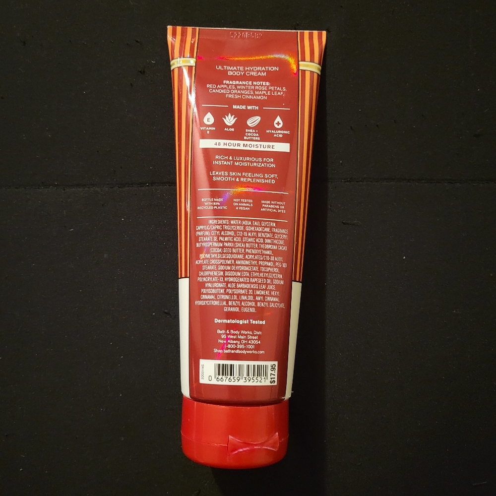 Bath & Body Works Winter Candy Apple Body Cream - Picture 2 of 2